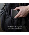 5000mAh ultra-tynd MagSafe powerbank, 20W - Aluminium, lilla, trådløs hurtigopladning