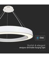 Suspension design LED 90W, dimmable - 11000lm, 360°, 4000K, Triac dimmable, SMD LED