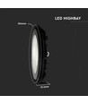 High bay LED UFO 100W - 85lm/W, IP65, 110 degrés, 4000K