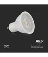 6W GU10 LED lamp - 445lm, 38°, Samsung LED chip, vervangt 60W