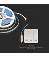 Bande lumineuse LED 120 VT-2835 10W/m - 24V, 3000K, IP20, connectable, 10 m/rouleau, prix au mètre