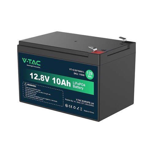 12,8V VT lithiumbatterij - 10Ah-L, 10 Ah