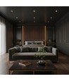 GU10 10W LED pære - 1000lm, 110 grader, Samsung LED chip, mat glas