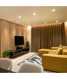 GU10 10W LED pære - 1000lm, 110 grader, Samsung LED chip, mat glas