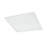 6x LED paneler 60x60 i ramme - Højde:28mm, 40W, til direkte montering