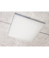 6x LED paneler 60x60 i ramme - Højde:28mm, 40W, til direkte montering