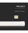 6x 120cm compleet LED-armatuur - 40W, 3 jaar fabrieksgarantie, 230V