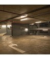 12 pcs. V-Tac réglette LED étanche 36W - 120 cm, 120lm/W, câblage traversant, IP65, 230V