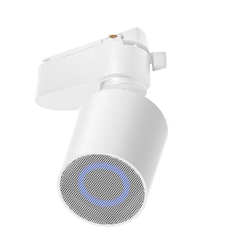 Bluetooth højtaler til 1-faset skinner - Hvid, 10W, 1F2W