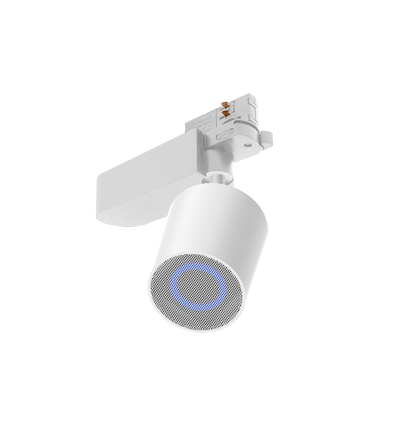 Haut-parleur Bluetooth pour rails triphasés - Blanc, 10W