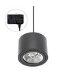 CHLOE AR111 OVERFLADEMONTERET GU10 250V IP20 139x100mm SORT rund justerbar TRACK