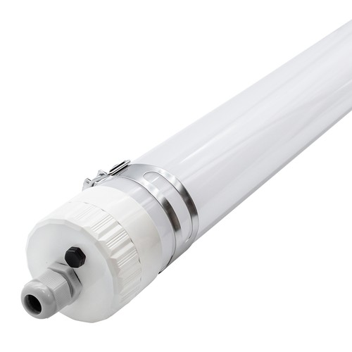 120cm 40W Dura66 LED armatur, Gennemfortrådet - 5800lm, 145lm/W, IP66, IK10