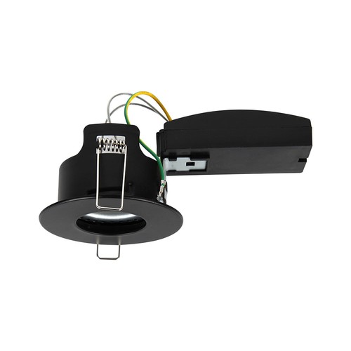 Spot encastrable GU10 - Noir, IP20