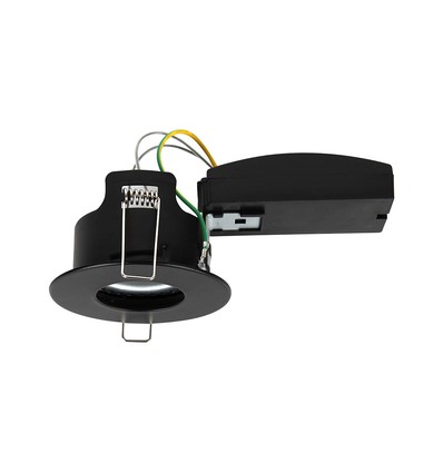 Spot encastrable GU10 - Noir, IP20