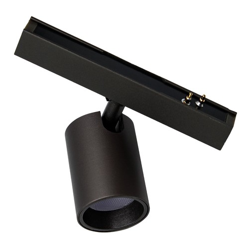 Mini spot LED magnétique - Anthracite, 1W, Compatible avec les rails PicoTrack 2, RA92, 12V