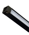 90cm Mini LED magnetische rail - Antraciet, 7W, Geschikt voor PicoTrack 2 rails, RA94, 12V