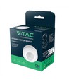 V-Tac rörelsesensor LED-vänlig, vit, PIR infraröd