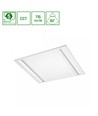 60x60 LED panel, 40W - CCT, innfellingspanel, hvit kant