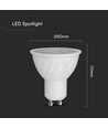 GU10 6,5W dimbar LED pære - Samsung LED chip, 110 grader, 3000K, 5 års garanti