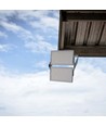 500W LED breedstraler - 135lm/W, 67.500lm, IP65, zwart, buiten