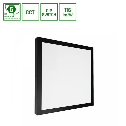 24/35/40W NYMPHEA SELECT CCT taklampe - Justerbar watt, CCT (3000K/4000K/6000K), hvit kant