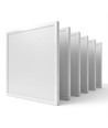 6x LED-panelen 60x60 in frame - Hoogte:28mm, 40W, voor directe montage