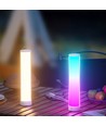 Oplaadbare RGBIC+CCT LED tafel-/nachtlamp - 32cm, Bluetooth, Wit, touch dimbaar, IP20 binnenshuis