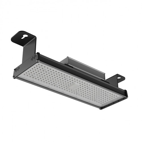 High Bay linéaire 75W, 12.000 lm, 160lm/W - IP66, IK10, dimmable 1-10V, garantie 5 ans