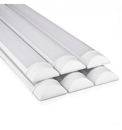 6x 50W compleet LED-armatuur - 150 cm, 3 jaar fabrieksgarantie, 230V