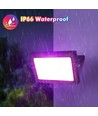 Projecteur LED RGB 30W - Lampe de travail, IP66