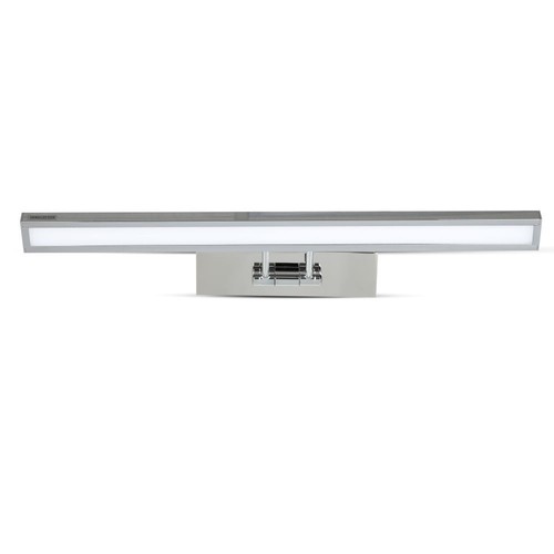 455 VT-7009CH lampe image/miroir 9W - mobile, cadre carré, chrome, 3000K