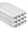 12 pcs. V-Tac réglette LED étanche 36W - 120 cm, 120lm/W, câblage traversant, IP65, 230V