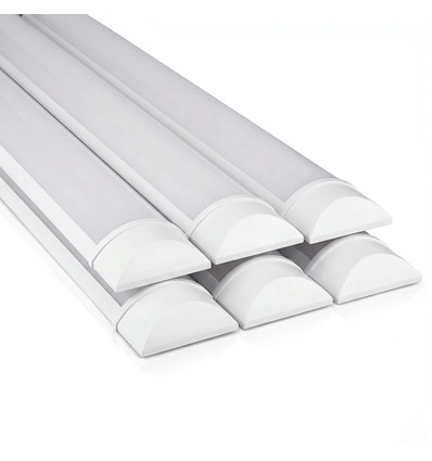 6x 40W luminaire LED complet - 120 cm, 3 ans de garantie, 230V