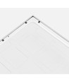 Dalle LED 60x60, 28W - 5000K, rétroéclairé, bord blanc