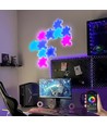 Lot de 9 lampes murales Puzzle RGBIC - kit complet de 9 pièces