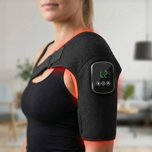Attelle de luminothérapie pour épaule - Infrarouge, avec batterie