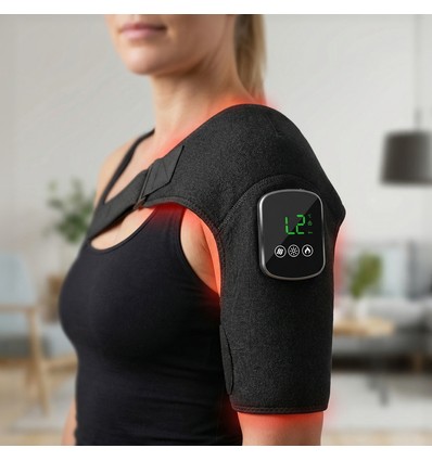 Lichttherapie-bandage voor schouder - Infrarood, met batterij