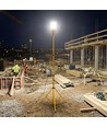 Projecteur de chantier LED 150W, 3,4m avec trépied inclus - 5000K, câble 5m, fiche schuko
