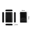 Batterie externe pour thérapie par lumière rouge - 5000mAh, noir