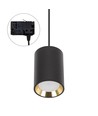 CHLOE GU10 MINI OVERFLADEMONTERET GU10 250V IP20 70X100MMBLACK, INDRE GULD rund spor