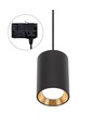 CHLOE GU10 MINI OVERFLADEMONTERET GU10 250V IP20 70X100MMBLACK, INDRE GULD rund spor
