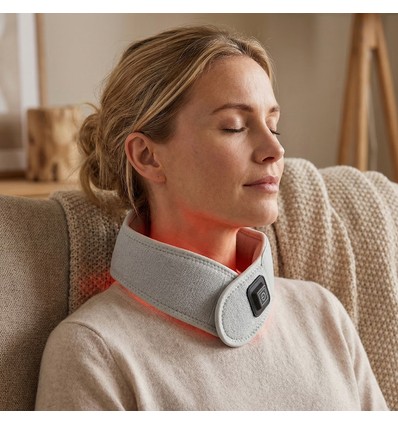Lichttherapie voor nek - Infrarood, met timer