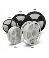 5m 230V RA93 étanche HiCri slim COB strip - Intérieur/Extérieur, IP67, 296 LED, 10W/m, adhésif