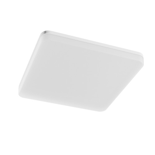 330x330 Nymphea Fusion plafondlamp 20W of 30W of 40W - CCT, 230V, 120°, IP44, 53mm, wit, vierkant, LED