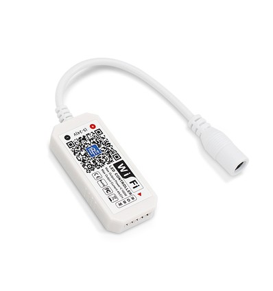 Smart Home RGB+WW controller - Virker med Google Home, Alexa og smartphones, 12V (100W), 24V (192W)