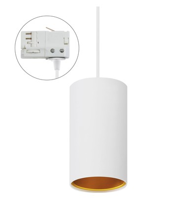 CHLOE GU10 OPBOUWSPOT GU10 250V IP20 70x128mm WITGOUD BUIS VASTE SPOOR