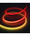 5m RGBIC Neon LED-strip - 15 cm kabel, 10W/m, 576 LED per meter, 24V, IP67