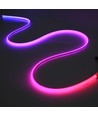 10m buiten RGBIC Neon LED strip - 2 meter kabel, 10W/m, 576 LED per meter, 24V, IP67