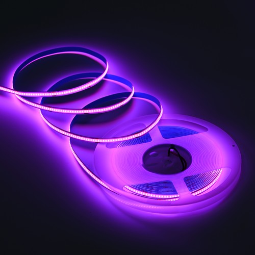 10m 9W/m Rosa COB-LED-strip - 24V DC, IP20, 320 LED/m