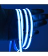Ruban LED COB 10m 9W/m Bleu clair - 24V DC, IP20, 320 LED/m